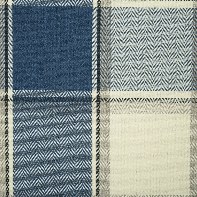 Alderney Fire Retardant Upholstery Fabric Denim