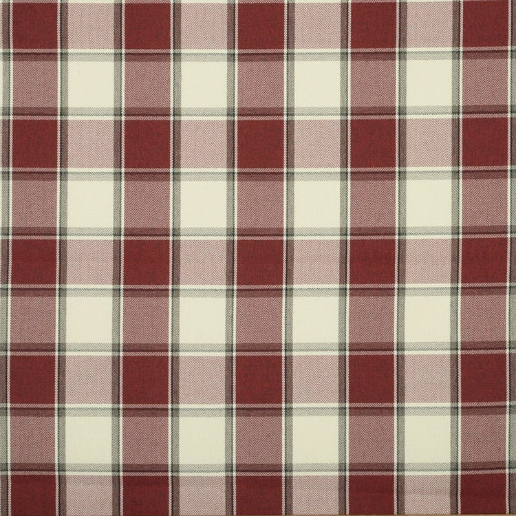 Alderney Fire Retardant Upholstery Fabric Rosso