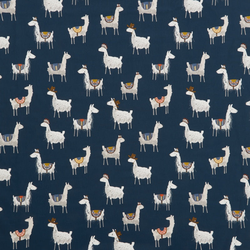 iLiv Alpaca Fabric Indigo