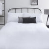 Serene Amalfi Duvet Cover Bedding Set White