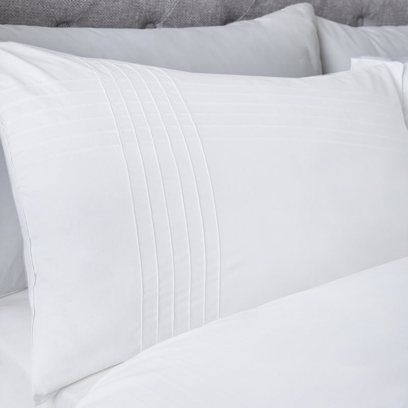 Serene Amalfi Duvet Cover Bedding Set White