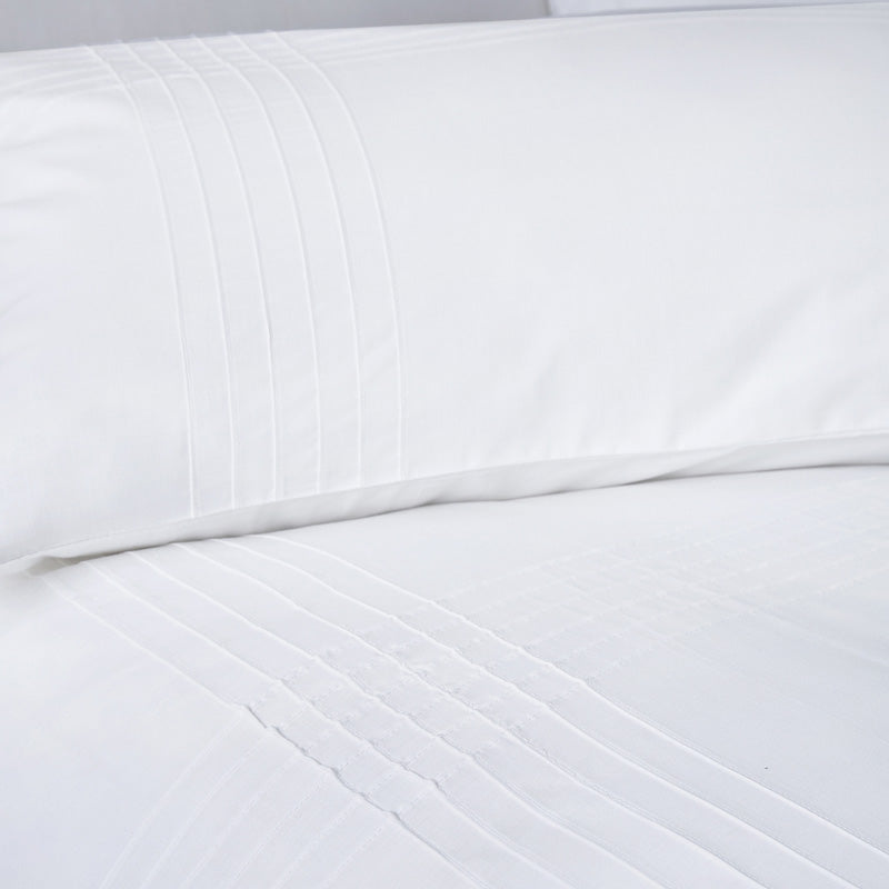 Serene Amalfi Duvet Cover Bedding Set White