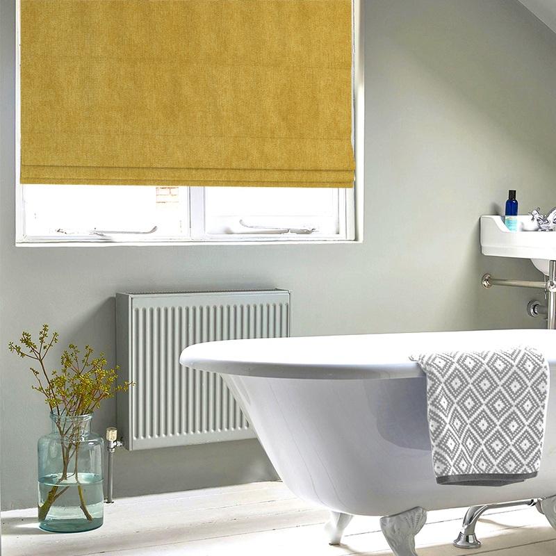 Amalfi Made to Measure Roman Blind Mustard
