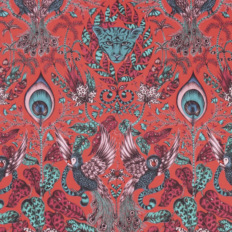 Emma Shipley Red Amazon Fabric | Terrys