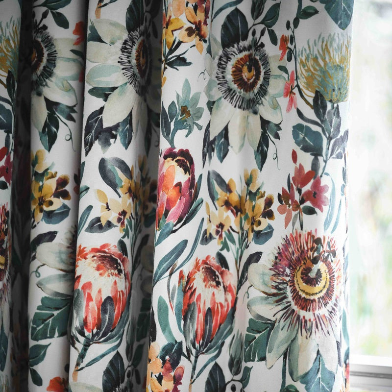 Clarke & Clarke Paradise Fabric Russet