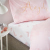 Catherine Lansfield Angel Fitted Sheet Blush