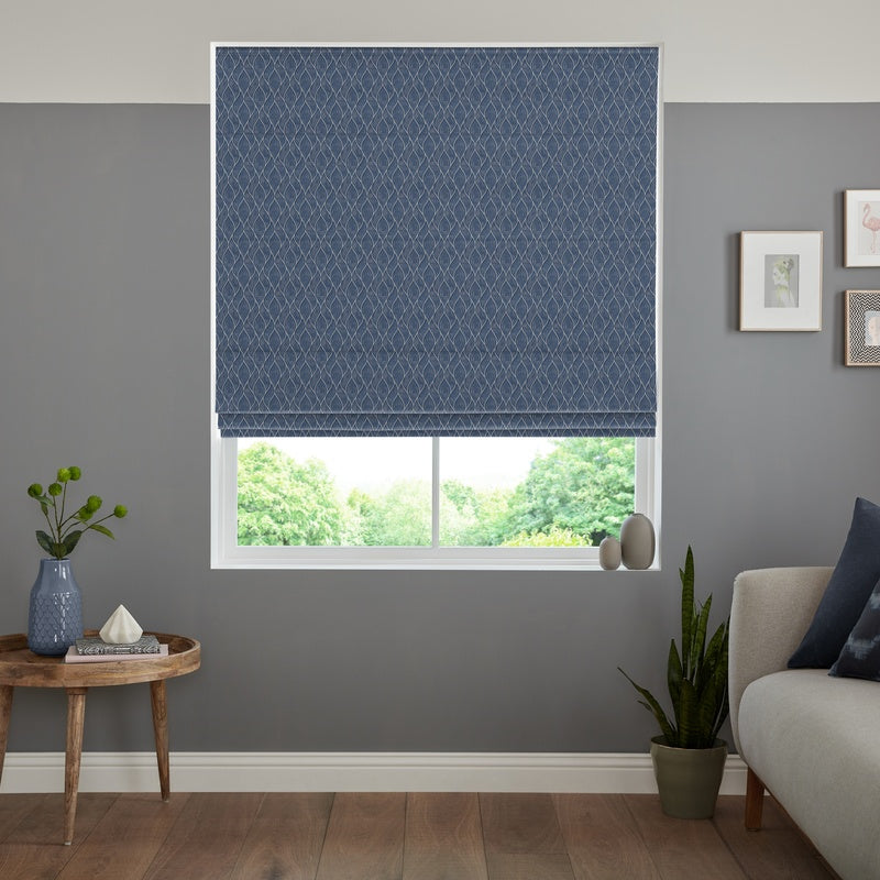 Nico Made to Measure Roman Blind Indigo