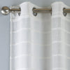 Antigua Eyelet Ready Made Single Voile Curtain Natural