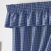 Gingham Value Curtains Blue