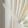 Madison Lined Ready Made Eyelet Curtains Cream