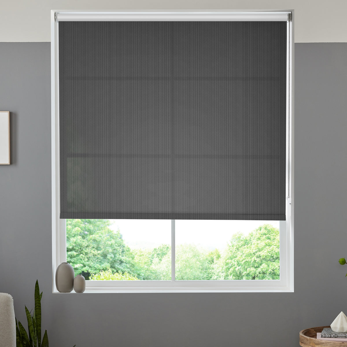 Illusion Made to Measure Roller Blind Noir 5
