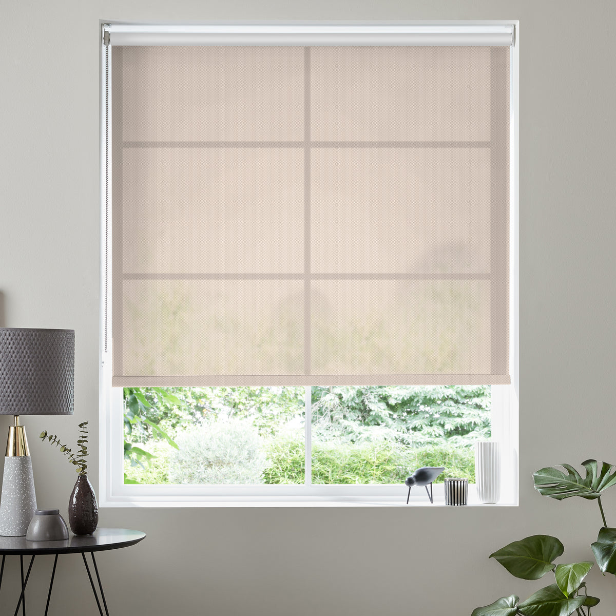 Illusion Made to Measure Roller Blind Cream 8