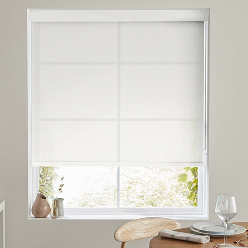 Illusion Made to Measure Roller Blind White 8
