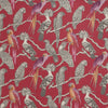 iLiv Aviary Fabric Pomegranate