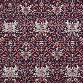 Ashley Wilde Avington Fabric Claret