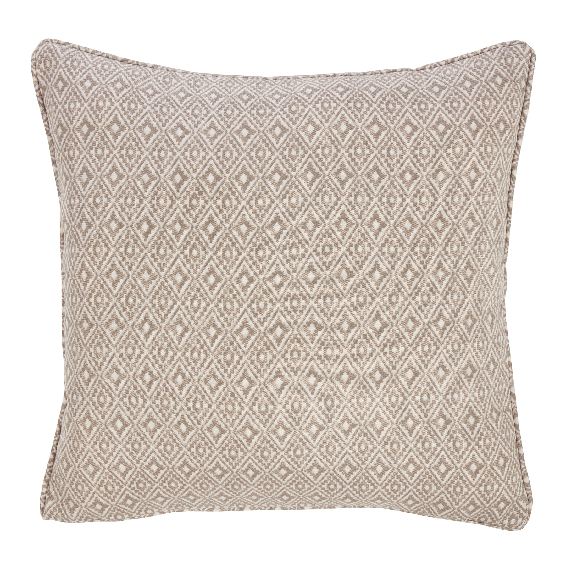 Aztec Filled Cushion 18x18 Linen