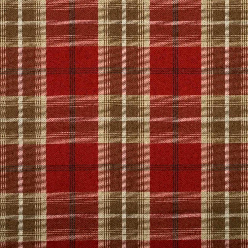 Balmoral Fabric Red
