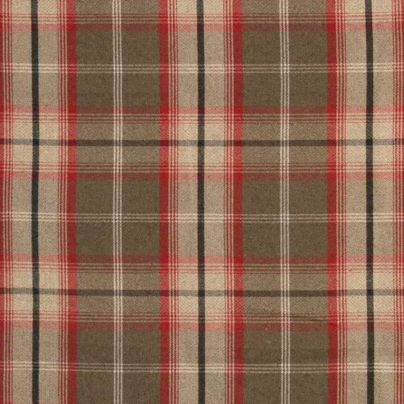 Balmoral Fabric Rosso