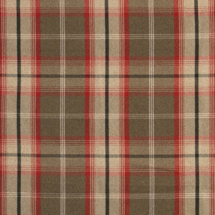 Balmoral Fabric Rosso