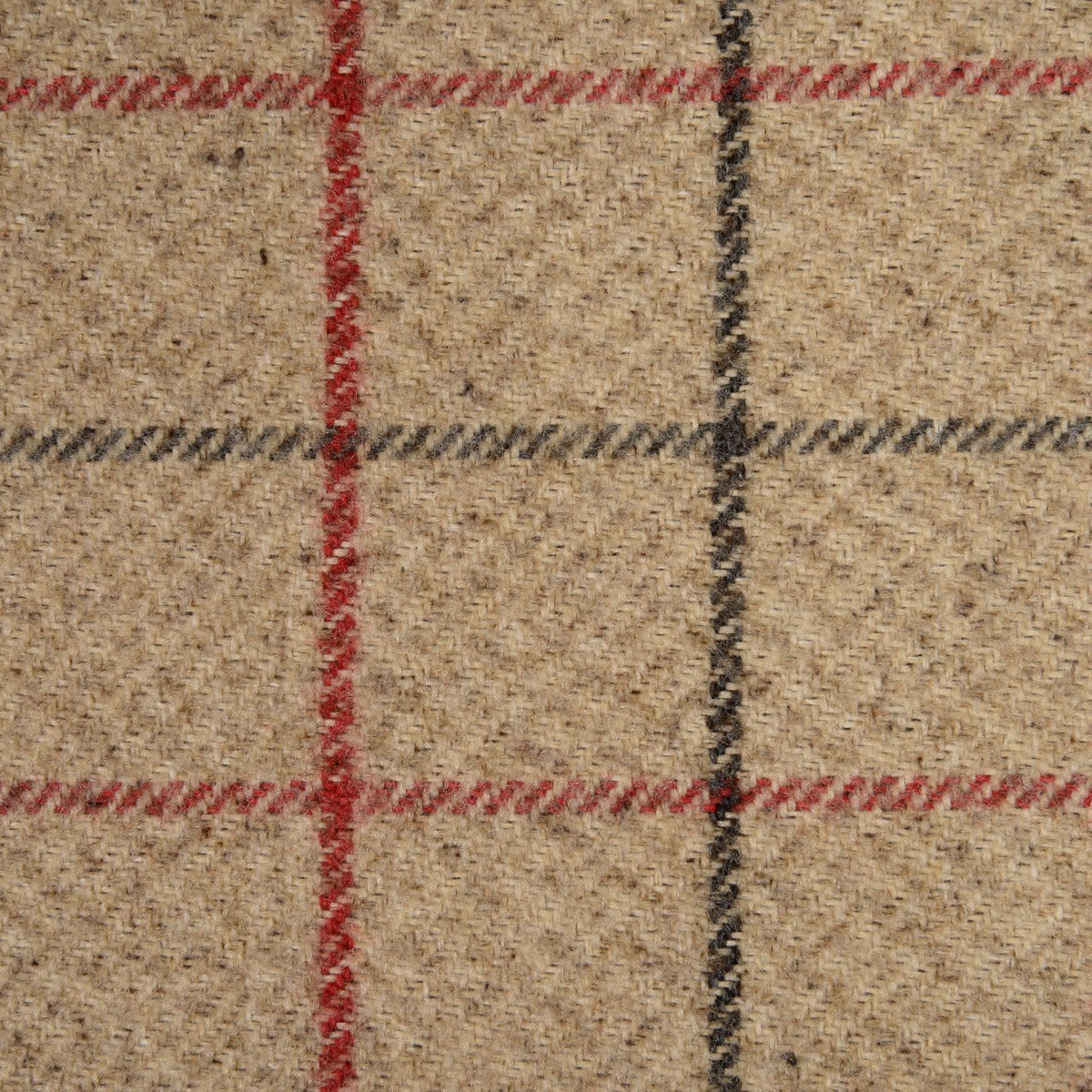 Bamburgh Fabric Rosso