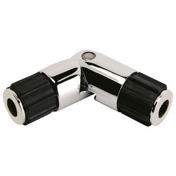 28mm Bay Window Pole Single Joints Chrome (Poles Apart)