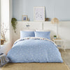 Fusion Beach Huts Duvet Cover Bedding Set Blue