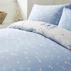 Fusion Beach Huts Duvet Cover Bedding Set Blue