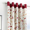 Fusion Beechwood Ready Made Eyelet Curtains Red