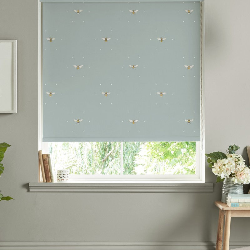 Sophie Allport Bees Made to Measure Roller Blind Sky
