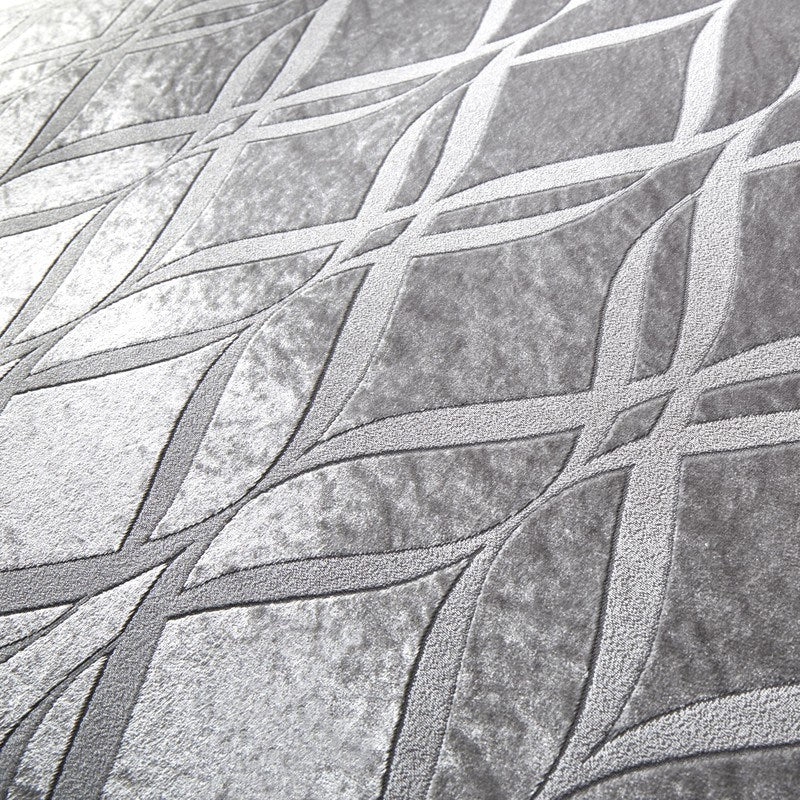 Soiree Belfort Filled Cushion 43cm x 43cm Silver