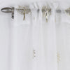 Birch Ready Made Single Voile Curtain Cream