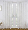 Birch Ready Made Single Voile Curtain Cream