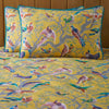 Laurence Llewelyn-Bowen Birdity Absurdity Duvet Cover Bedding Set Yellow
