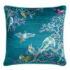 Laurence Llewelyn-Bowen Birdity Absurdity Filled Cushion 43cm x 43cm Blue