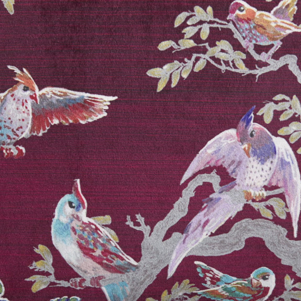Laurence Llewelyn-Bowen Birdity Absurdity Filled Cushion 43cm x 43cm Pink