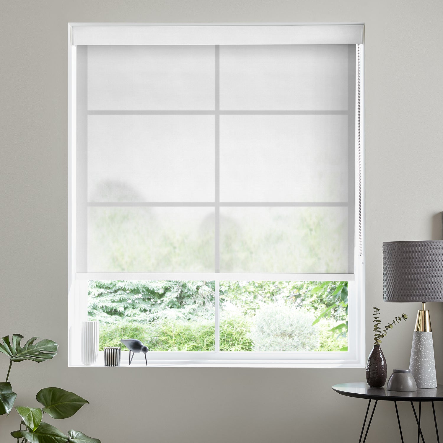 Sacred Sheer Made to Measure Roller Blind Fog