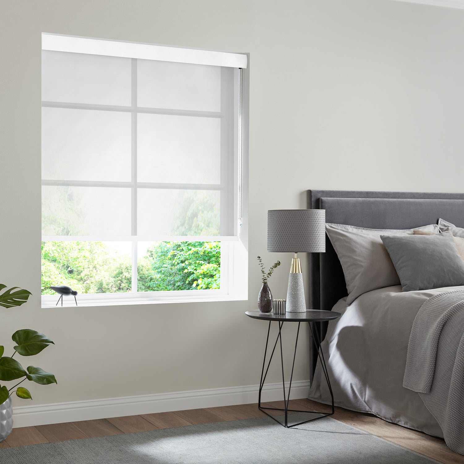 Sacred Sheer Made to Measure Roller Blind Fog