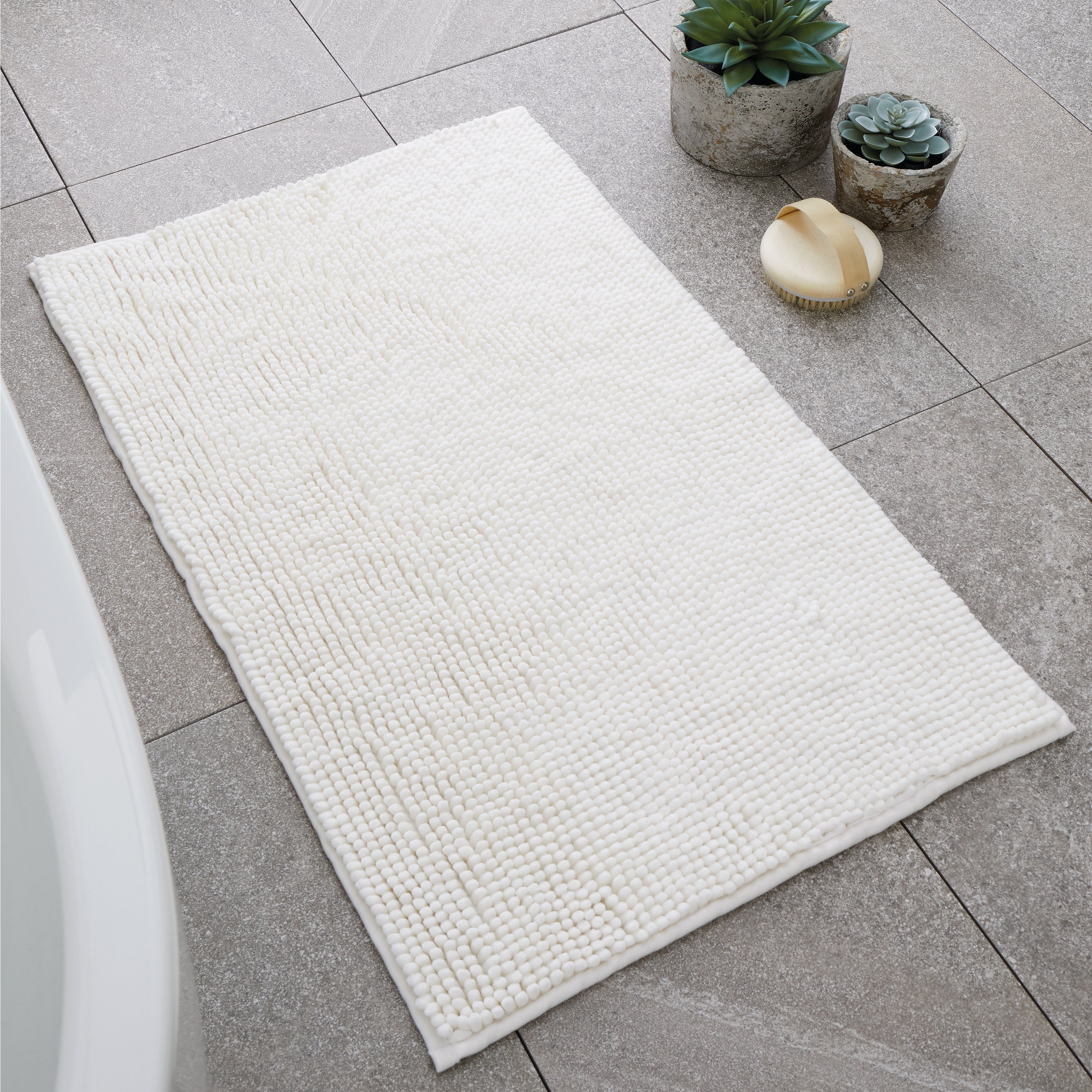 Couverture Manta Catherine Lansfield - Polyester Crème - 150 X 200 Cm