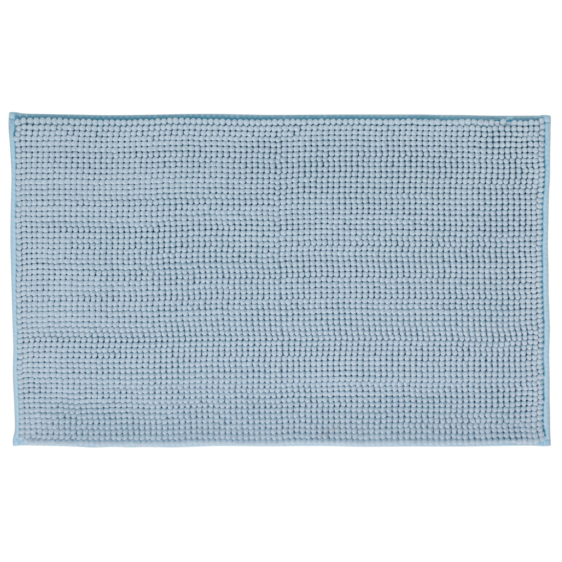 Catherine Lansfield Bobble Bath Mat 50cm x 80cm Duck Egg Blue