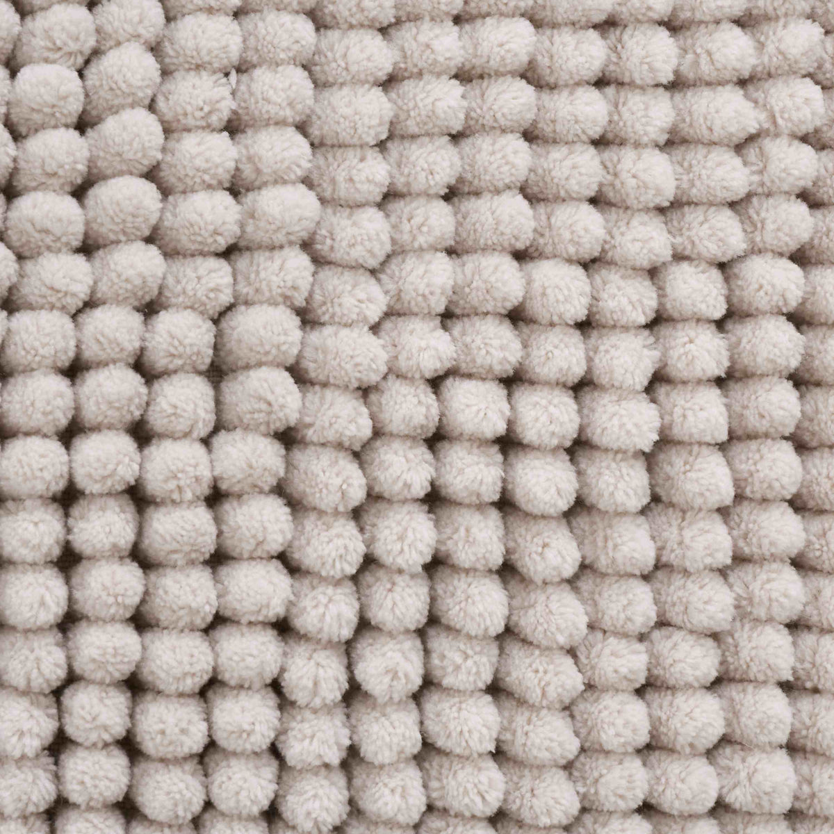Catherine Lansfield Bobble Bath Mat 50cm x 80cm Natural