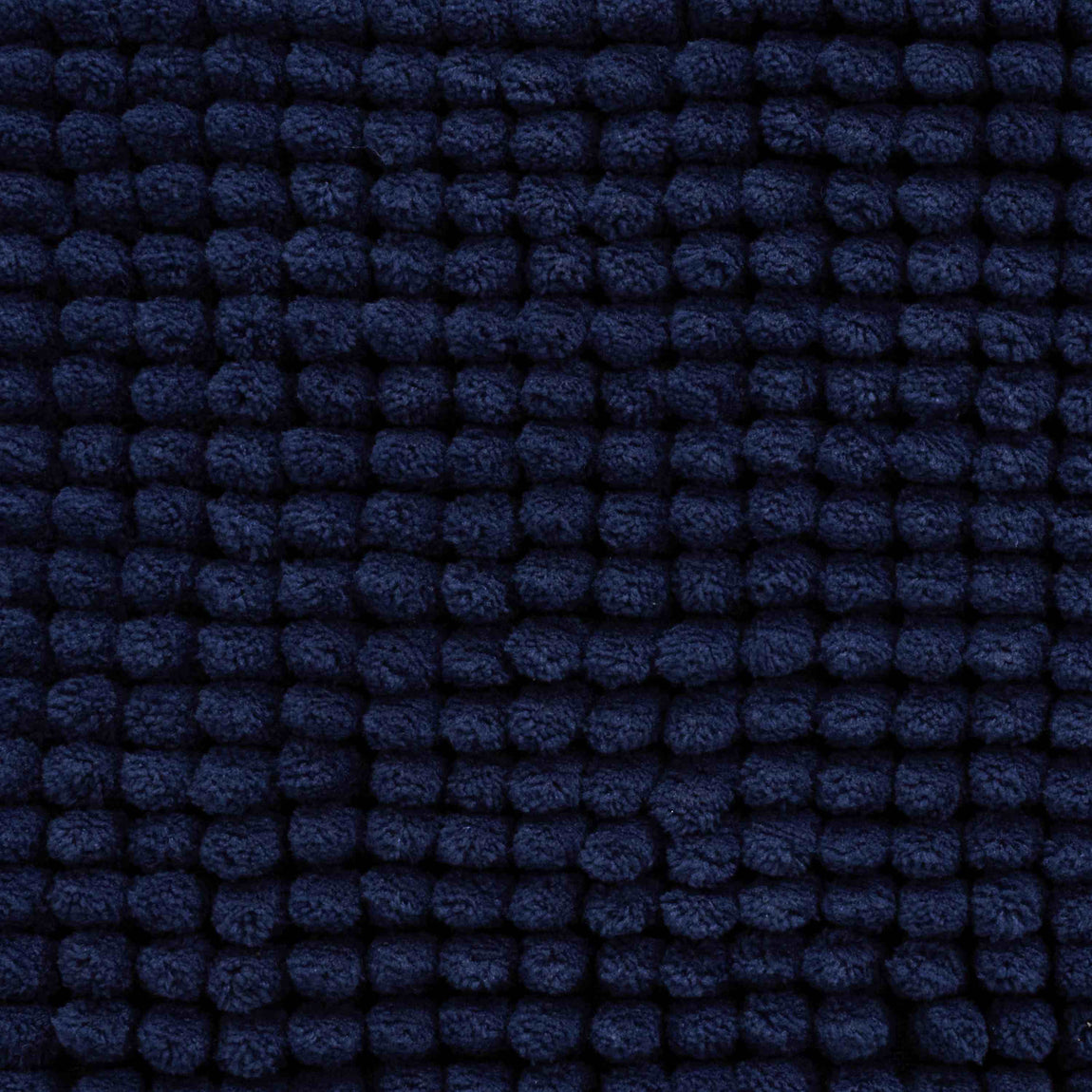 Catherine Lansfield Bobble Bath Mat 50cm x 80cm Navy Blue