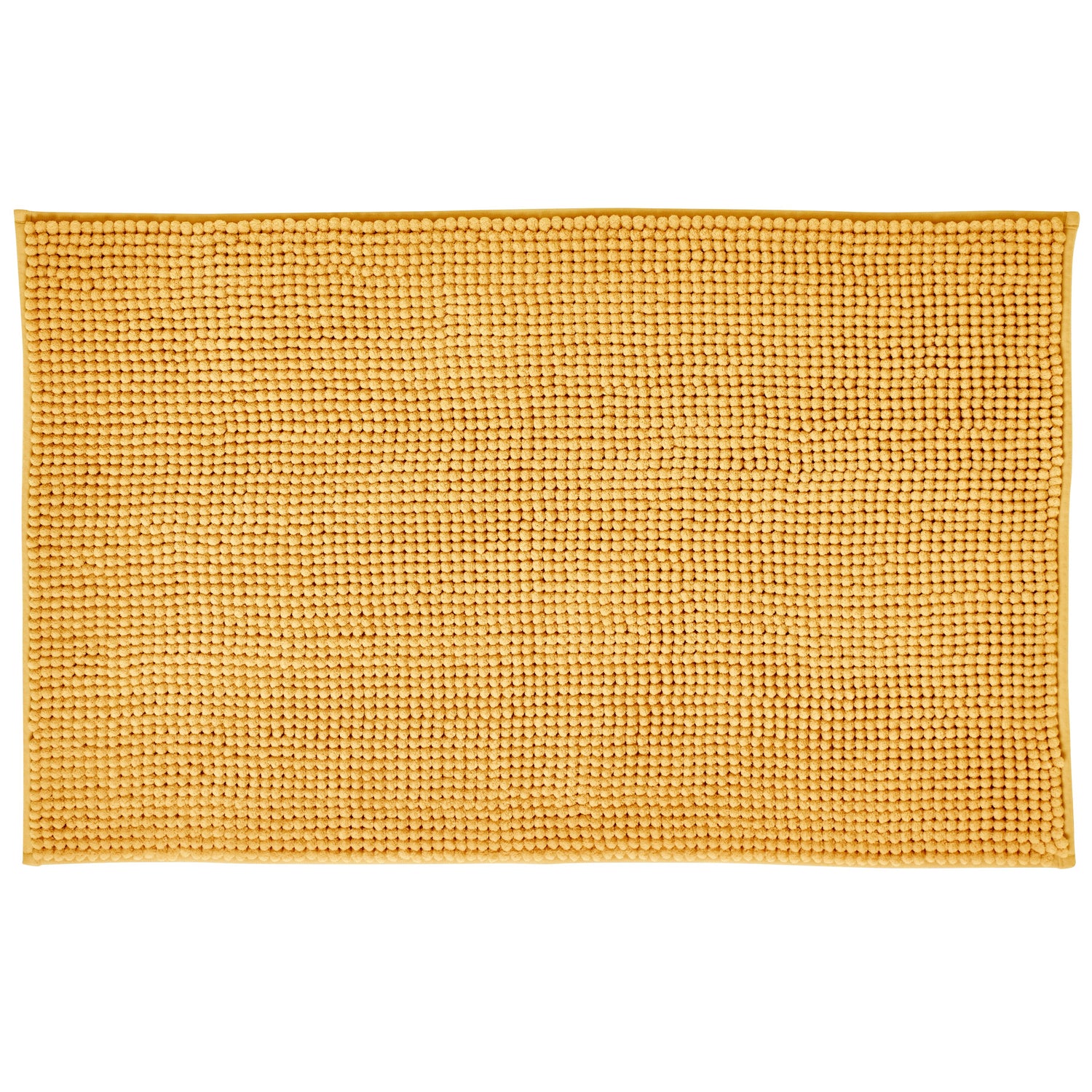 Catherine Lansfield Bobble Bath Mat 50cm x 80cm Ochre