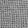 Catherine Lansfield Bobble Bath Mat 50cm x 80cm Silver Grey