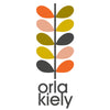 Orla Kiely Botanica Ready Made Eyelet Blackout Curtains Marine