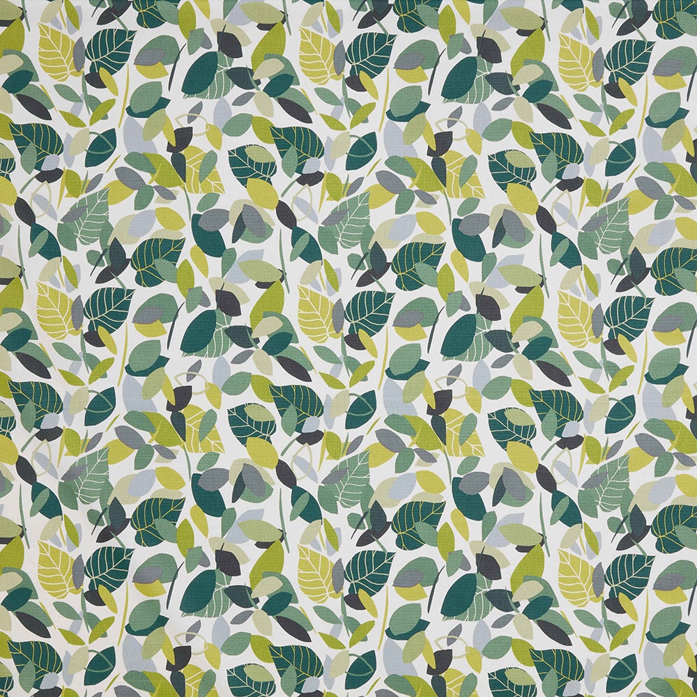 Botaniska Curtain Fabric Spruce