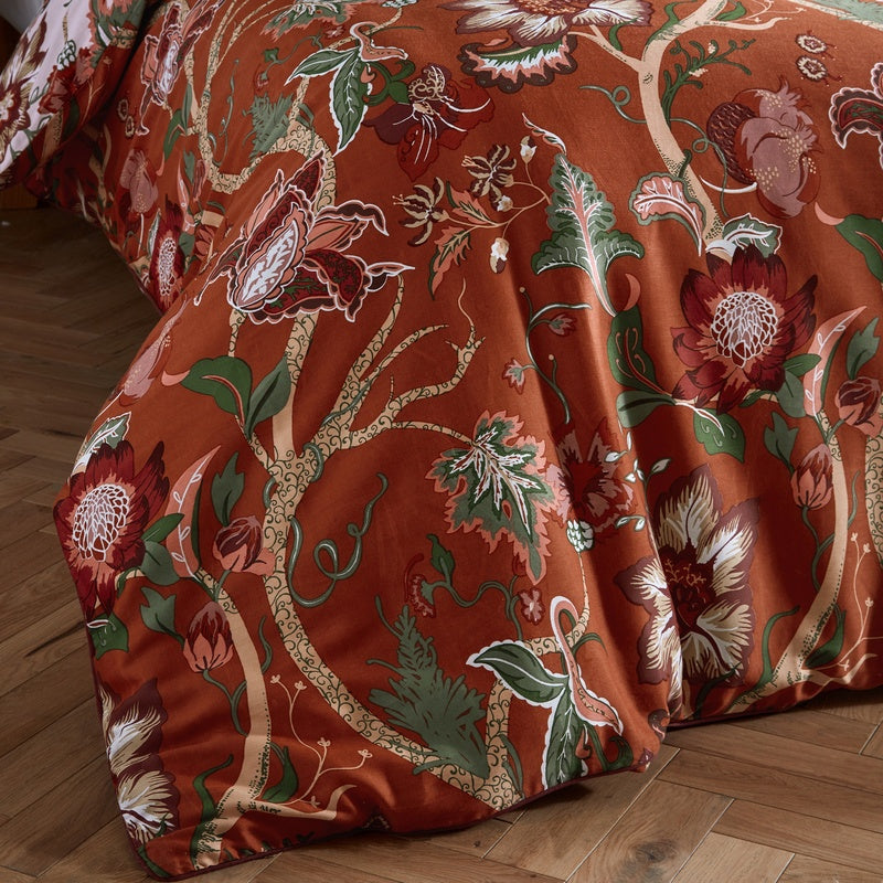 Botanist Bedding Set Rust