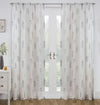 Bracken Ready Made Single Voile Curtain Grey
