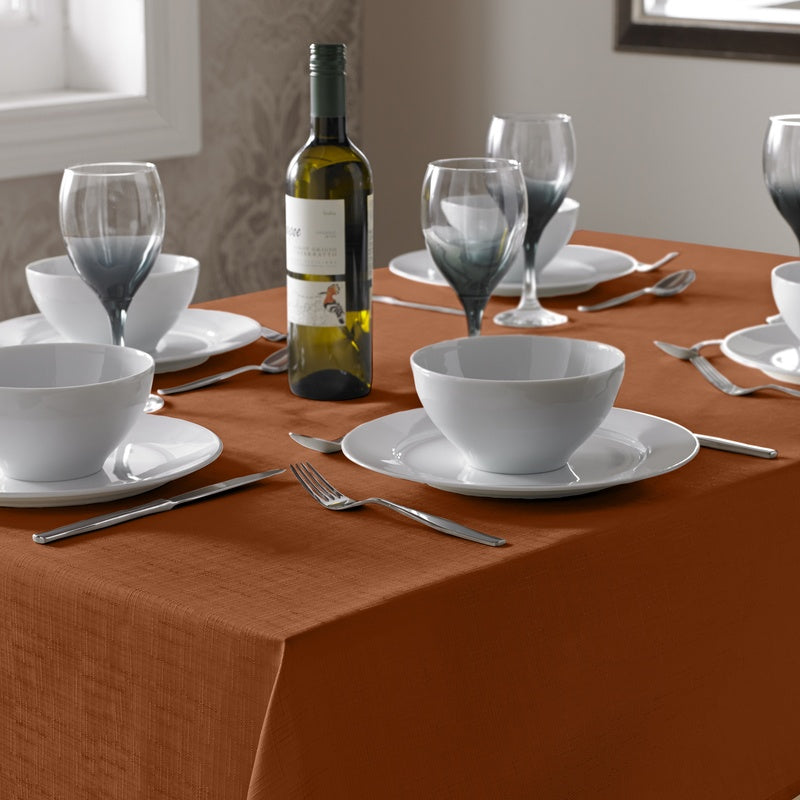 Select Table Cloth Burnt Orange
