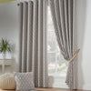 Cambourne Blockout Ready Made Eyelet Curtains Ochre