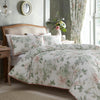 Appletree Heritage Campion Duvet Cover Bedding Set Green Coral